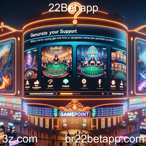 Suporte no 22Bet App: A Melhor Experiência de Jogo